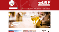 Desktop Screenshot of languedocadventure.com